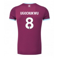 Burnley Lesley Ugochukwu #8 Fußballbekleidung Heimtrikot 2025-26 Kurzarm